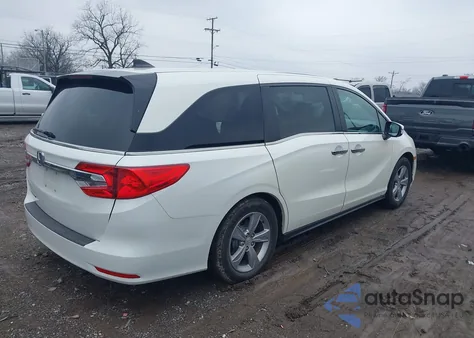 2018 Honda Odyssey Ex-L z USA, uszkodzony, nr VIN 5FNRL6H71JB057409
